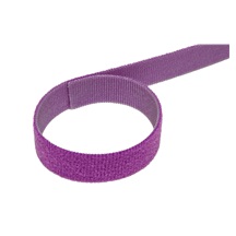 VELCRO Stahovací páska 20mm, suchý zip, 25m, fialová