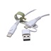 BIOnd USB 2.0 kabel USB C(M) + USB A(M) - USB C(M), 3A, 1,2m