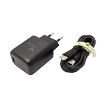 BIOnd Napájecí adaptér síťový (230V) - USB A QC 3.0 + USB C PD, 25W, + USB C kabel