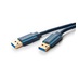 Clicktronic HQ OFC USB 5Gbps kabel USB3.0 A(M) - USB3.0 A(M), 1,8m