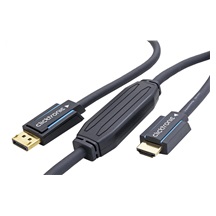 Clicktronic HQ OFC DisplayPort - HDMI kabel, DP(M) -> HDMI A(M), 4K@60Hz, 3m