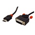 Lindy DVI-HDMI kabel, DVI-D(M) - HDMI A(M), 5m, černý