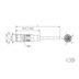 METZ CONNECT Kabel M12 5pin (M) kód A - bez koncovky, 2m