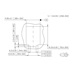 METZ CONNECT E-DAT MC modul/keystone spojka RJ45, kat. 6a, 90°
