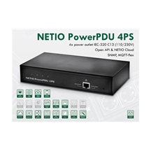 NETIO Napájecí panel PDU, 4x IEC-320 C13, ovládání přes IP (PowerPDU 4PS EU)