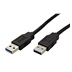 Ostatní USB 5Gbps kabel USB3.0 A(M) - USB3.0 A(M), 1:1, 3m, černý