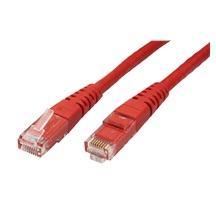 ROLINE UTP patchkabel kat. 6, 10m, červený