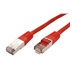 ROLINE S/FTP patchkabel kat. 5e, 10m, červený