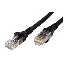 ROLINE S/FTP patchkabel kat. 6, Component Level, LSOH, 0,5m, černý