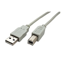 STANDARD USB 2.0 kabel A-B, 0,8m