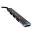 STANDARD USB 2.0 Hub, 3x USB A(F) + 1x USB3.0 A(F), s kabelem 12cm