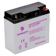 Conexpro baterie gelová, 12V, 20Ah, životnost 10-12 let, M5, Deep cycle