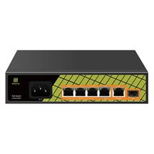 Conexpro GNT-P1006GA, PoE switch, 5x LAN, 4x PoE, 1x SFP