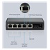 Conexpro GNT-69P51G6, PoE switch, 5x LAN, 4x PoE