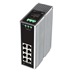 Conexpro GNT-IG1008GL-AC, Průmyslový switch na DIN lištu, 8x LAN