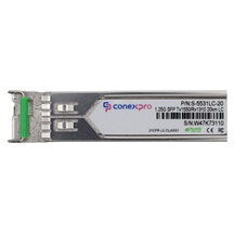 Conexpro 1.25G SFP optický modul, WDM/BiDi, SM, Tx1550/Rx1310nm, 20km, 1x LC, DDM