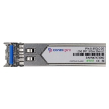 Conexpro 1.25G SFP optický modul, SM, 1310nm, 20km, 2x LC, DDM