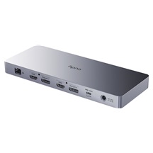 Cudy CS700 Dokovací stanice 13v1, USB-C, 2x 4K, 150W