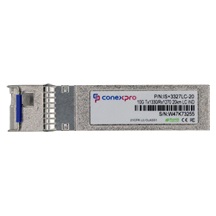 Conexpro 10G SFP+ průmyslový optický modul, WDM/BiDi, SM, Tx1330/Rx1270nm, 20km, 1x LC, DDM