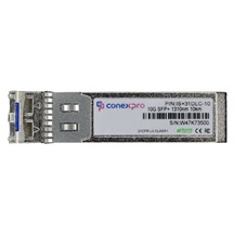 Conexpro 10G SFP+ průmyslový optický modul, SM, 1310nm, 10km, 2x LC, DDM