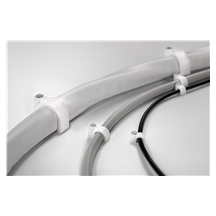 Conexpro kabelová příchytka 10mm bílá, 100 ks