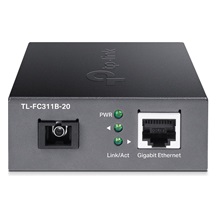 TP-Link FC311B-20 Singlemode WDM konvertor, 1Gbps, 1x SC, 20km