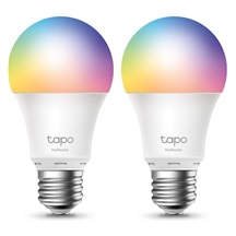 TP-Link Tapo L530E, Chytrá Wi-Fi LED žárovka barevná, 2500-6500K, E27, 2 pack
