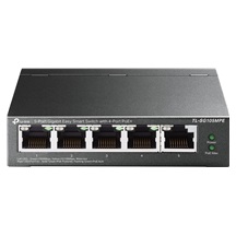 TP-Link TL-SG105MPE Gigabitový Easy Smart PoE Switch, 4x PoE