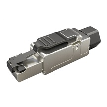 Solarix Konektor MPTL univerzální RJ45 CAT6 STP samořezný SXRJ45-6-STP-BK-SA