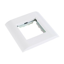 Solarix Rámeček pro SXF-M French style moduly Solarix 80 x 80mm bílý, SXF-R-2-WH