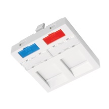 Solarix Rámeček pro SXF-M French style moduly Solarix 80 x 80mm bílý, SXF-R-2-WH