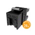 Solarix MULTIPACK 24 ks - rychlozařezávací keystone Solarix CAT5E UTP RJ45 SXKJ-5E-UTP-BK-NA