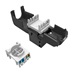 Solarix MULTIPACK 24 ks - samořezný keystone Solarix CAT6 UTP SXKJ-6-UTP-BK-SA Component Level a 4PPoE certifikace