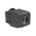 Solarix MULTIPACK 24 ks - samořezný keystone Solarix CAT6 UTP SXKJ-6-UTP-BK-SA Component Level a 4PPoE certifikace