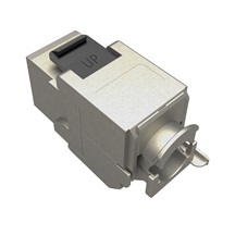 Solarix MULTIPACK 24 ks - samořezný keystone Solarix CAT6 STP SXKJ-6-STP-BK-SA