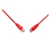 Solarix Patch kabel CAT5E UTP PVC 7m červený snag-proof C5E-114RD-7MB