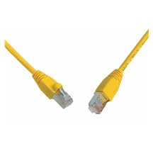 Solarix Patch kabel CAT5E SFTP PVC 7m žlutý snag-proof C5E-315YE-7MB