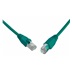 Solarix Patch kabel CAT5E SFTP PVC 7m zelený snag-proof C5E-315GR-7MB