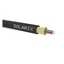 Solarix DROP1000 kabel Solarix 24vl 9/125 3.9mm LSOH E<sub>ca</sub> černý 500m SXKO-DROP-24-OS-LSOH