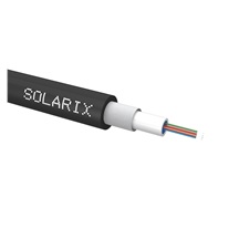 Solarix Univerzální kabel CLT Solarix 08vl 50/125 LSOH E<sub>ca</sub> OM4 černý SXKO-CLT-8-OM4-LSOH