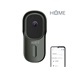 Solarix iGET HOME Doorbell DS1 Anthracite - inteligentní bateriový videozvonek s FullHD přenosem obrazu a zvuku