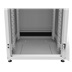 Solarix Rozvaděč LC-50 33U, 600x600 RAL 7035, skleněné dveře