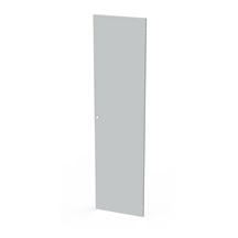 Solarix Dveře plechové pro LC-50, 45U, šířky 600, plné, RAL 7035, 1-bodový zámek