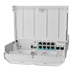 MikroTik CSS610-1Gi-7R-2S+OUT, netPower Lite 7R reverzní switch