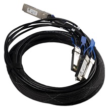 MikroTik XQ+BC0003-XS+ - 100G DAC kabel, QSFP28 na 4x SFP28, 3m