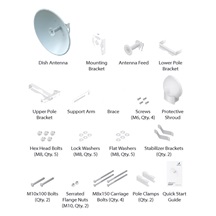 Ubiquiti airFiber Dish 30dBi, 5GHz, Slant 45 (2ks v balení)