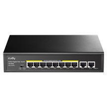 Cudy GS1010PE Gigabit PoE Switch, 120W