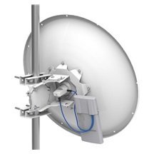 MikroTik MTAD-5G-30D3-PA, mANT30, 30dBi Parabolická anténa Dual 5GHz, 2x RPSMA, precizní úchyt