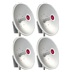 MikroTik MTAD-5G-30D3-PA, mANT30, 30dBi Parabolická anténa Dual 5GHz, 2x RPSMA, precizní úchyt - 4 PACK