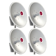 MikroTik MTAD-5G-30D3-PA, mANT30, 30dBi Parabolická anténa Dual 5GHz, 2x RPSMA, precizní úchyt - 4 PACK